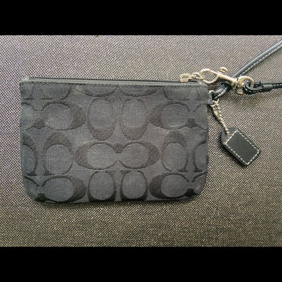 Coach Corner Zip Wristlet - Picture 7 of 9
